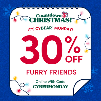 30% off select Furry Friends with code CYBERMONDAY